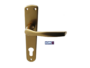 Maniglia Milano 8x85 Yale Placca mm.205 Anodizzato  varie finiture  Hoppe - immagine 2