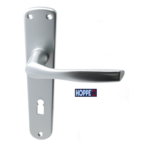 Maniglia Milano 8x90 Placca mm.205 Anodizzato varie finiture  Hoppe