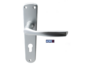 Maniglia Milano 8x85 Yale Placca mm.205 Anodizzato  varie finiture  Hoppe