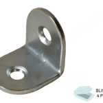 LASTRINA PIEGATA LARGHEZZA 15 mm.17x17 IN BLISTER DA PEZZI 4 VARIE FINITURE   SIPA