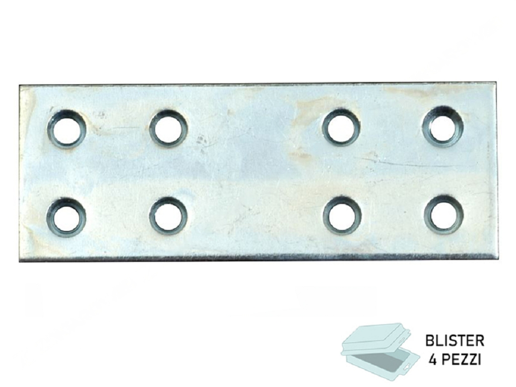image-yfqpbvsjo-transformed.png Piastrina Diritta Zincato Larghezza 30 mm.100 in Blister da pz.4 | Sipa - immagine 1