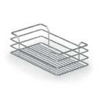 Cesto per Colonna Estraibile modello Gold Cromato cm.30x50 Pz.3 | Inoxa