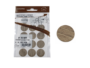Copriforo Adesivi Spessore 0,45 mm.20 pz.15 varie finiture Italfeltri - immagine 24
