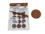 Copriforo Adesivi Spessore 0,45 mm.20 pz.15 varie finiture Italfeltri - immagine 4