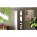 Sistema Porta A Libro Pieghevole A Battente+Binario Mt.1 Dx-Sx | Koblenz