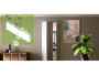 Sistema Porta A Libro Pieghevole A Battente+Binario Mt.1 Dx-Sx | Koblenz