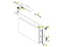 Chiusura Automatica 0880 2 New Kit Klose per Sistema Porta Scorrevole Interno Muro   Koblenz - immagine 2