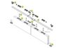 Sistema Scorrevole Apertura Simultanea System 0550 2 Portata kg.240 per 2 Ante  Koblenz - immagine 2