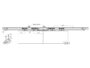Sistema Scorrevole Apertura Simultanea System 0550 2 Portata kg.240 per 2 Ante  Koblenz - immagine 3