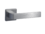 Maniglia Willy rosetta quadra d.50x50x7h bocchetta foro chiave varie finiture | KTS