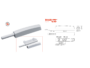 Cricchetto a Scatto M-Push Regolabile con Paracolpo  mm.89+37x15,5 | Maco - immagine 3
