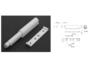 Cricchetto a Scatto Regolabile con Paracolpo mm.74+40x14,5 | Maco