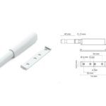 Cricchetto a Scatto Regolabile con Magnete 74+40x14,5 mm. | Maco