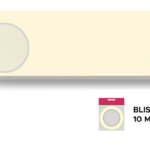 Bordo laminato preincollato spessore 0,40 in blister da mt.11 Magnolia Antigraffio varie altezze | Laminbord