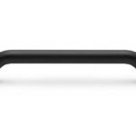 Maniglietta Mobile 3200 Interasse 320 mm.334x9x32h Nero Opaco  Mital