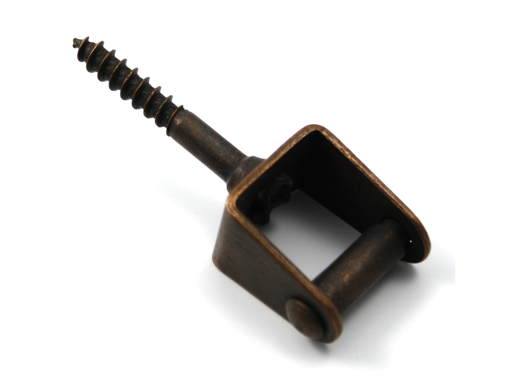 mix5974.png Cavallotto a Vite con Rullo Ferro Bronzato - immagine 1