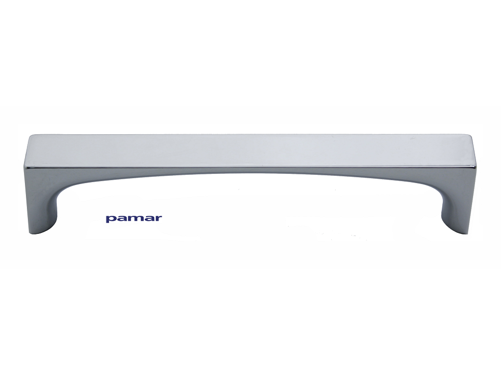 pammn1145z128g104.png Maniglietta Mobile Interasse 128 mm.135x15x28h varie finiture | Pamar - immagine 1