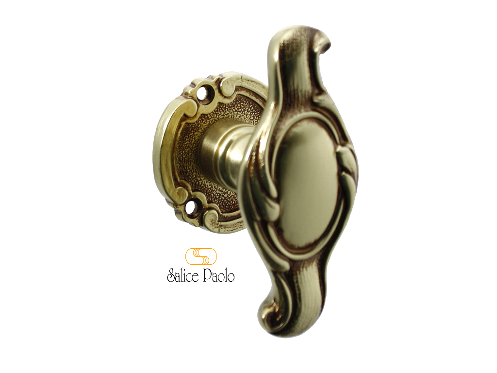 pss43024300sbpovc.png Mezzo Pomolo Girevole Beirut Rosetta Tonda Bocchetta Foro Chiave POV Salice Paolo - immagine 1