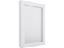 Telaio Alluminio per Anta Vetro mm.4-5 Modello Profilo Stretto mm.20,6x19 su Misura Anodizzato Naturale