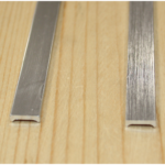 LISTELLO ALLUMINIO PER PORTA d.10x3x2400h VARIE FINITURE