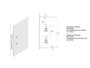 Nottolino WC Q6 Punto Collezione Nuda Senza Rosetta mm.25x20x33h varie finiture | Verum Italy - immagine 8