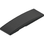 Placchetta di Copertura a Braccio per Cerniera Clip Top 110°Collo Alto Nero Onice | Blum