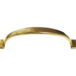 Maniglietta Fori Passanti mm.120x28h OL-Ottone Lucido  Bonel