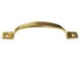Maniglietta Fori Passanti mm.120x28h OL-Ottone Lucido  Bonel