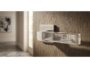 Maniglia Shiny R6 Cristallo Rosetta Quadra d.50x50x6h Bocchetta Foro Chiave varie finiture  Ento - immagine 4