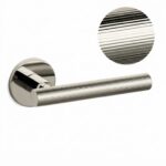 Maniglia Atena Ligne Rosetta Tonda d.51x5h Bocchetta Foro Chiave varie finiture  Olivari