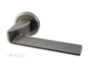 Maniglia Edge R6 Rosetta Tonda D.50x6h Bocchetta Foro Chiave varie finiture   Ento - immagine 2