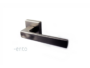 Maniglia Sand SQ R6 Rosetta Quadra d.50x50x6h Bocchetta Foro Chiave varie finiture  Ento