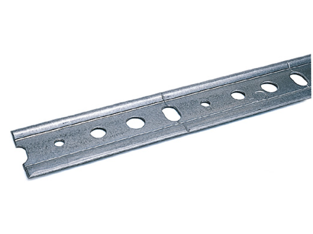 sip41.png Barra Montaggio Ganci Appendipensili Metallo Zincato Spessore 1,2 Larghezza 50 cm.200 | Sipa - immagine 1