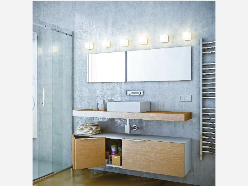 Scorrevole 6 Cuscinetti+4 Cerniere Zig Zag Wall  Terno Scorrevoli - immagine 2