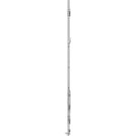 Catenaccio Passante Euronut Artech a Due Ante Maniglia Fissa GR 05 Asse 9-13  mm.1194-1410 ZSL-Silver  AGB