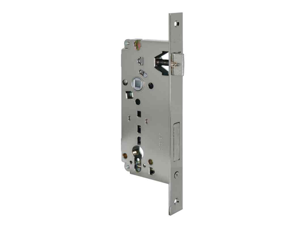 agbb00852-06.png Serratura Infilare Bordo Quadro Foro Yale per Cilindro Europeo Scrocco+Catenaccio Frontale 22x238 mm. Varie Entrata NIK-Nichelato | AGB - immagine 1
