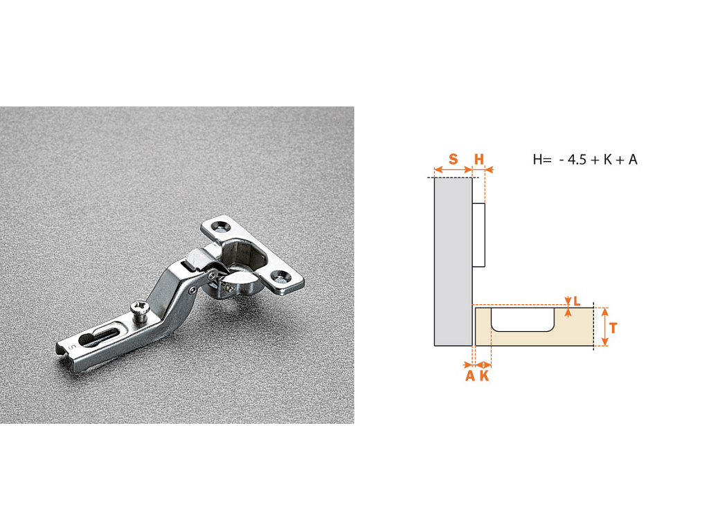 arsc6a7s99.png Cerniera per Mobili Automatica 94° Serie 600 da avvitare Foro d.26 Sormonto 17 | Arturo Salice - immagine 1