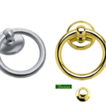 Battente Anello mm.130x140 Varie Finiture | Benini