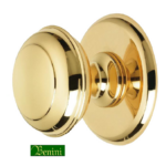 Pomolo Fisso Sara d.80x90h Rosetta 110x10h PVD | Benini