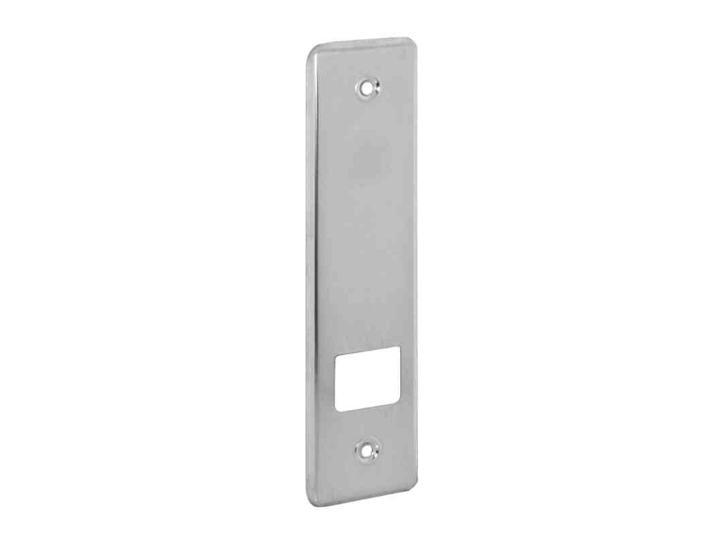 boc1800bbcc.png Copriavvolgitore acciaio inox mm.61x158 interasse mm.125 | Bolis Carlo - immagine 1