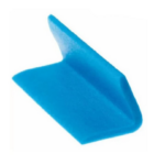 Protezione Imballo a L Aste da cm.200 mm.50x50 Azzurro pz.5