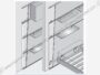 Party Y700 Reggimensola per Legno Spessore mm.35- L500mmm - immagine 2