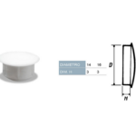 COPRIFORO PLASTICA PER BARILOTTO mm.14x3