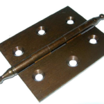 Cerniera Fresata con Capitello Fisso Ottone Bronzato | Casati & Sironi