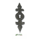 Bocchetta Mobile mm.30x120h Verticale Ferro Silver  D43   Didieffe
