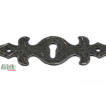Bocchetta Mobile mm.120x30h Orizzontale Ferro Silver  D44   Didieffe