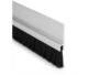 Spazzola Nera per Profilo Profix Polipropilene Testata Zincata mm.4x4 Lunghezza mm.3000 varie altezze  Domatic - immagine 4