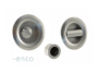 Maniglia Incasso Porta Scorrevole Tonda Twin d.65/48 con Nottolino varie finiture  Ento - immagine 3