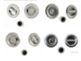 Maniglia Incasso Porta Scorrevole Tonda Twin d.65/48 con Nottolino varie finiture  Ento