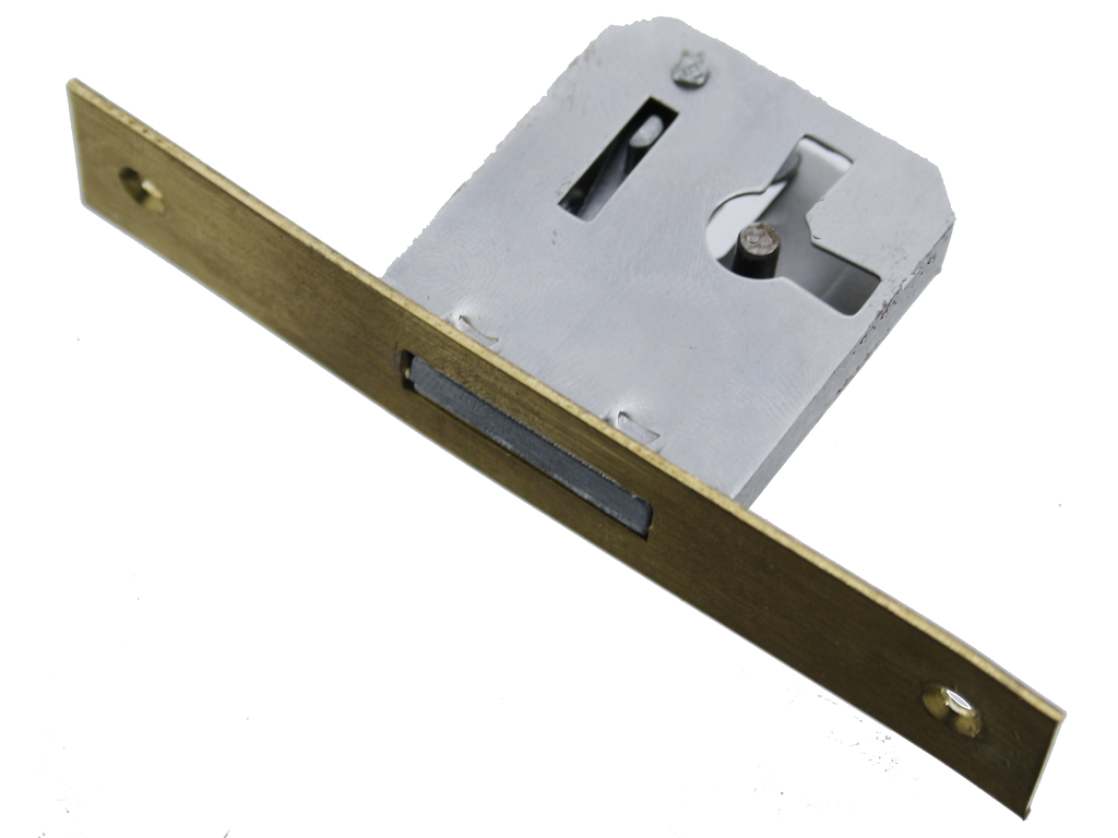 fas1420d.png Serratura Infilare Bordo Quadro Ottone mm.100x20 DX Varie Misure | Fasem - immagine 1